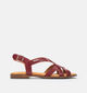 Pikolinos Algar Sandales plates en Rouge pour femmes (370545)