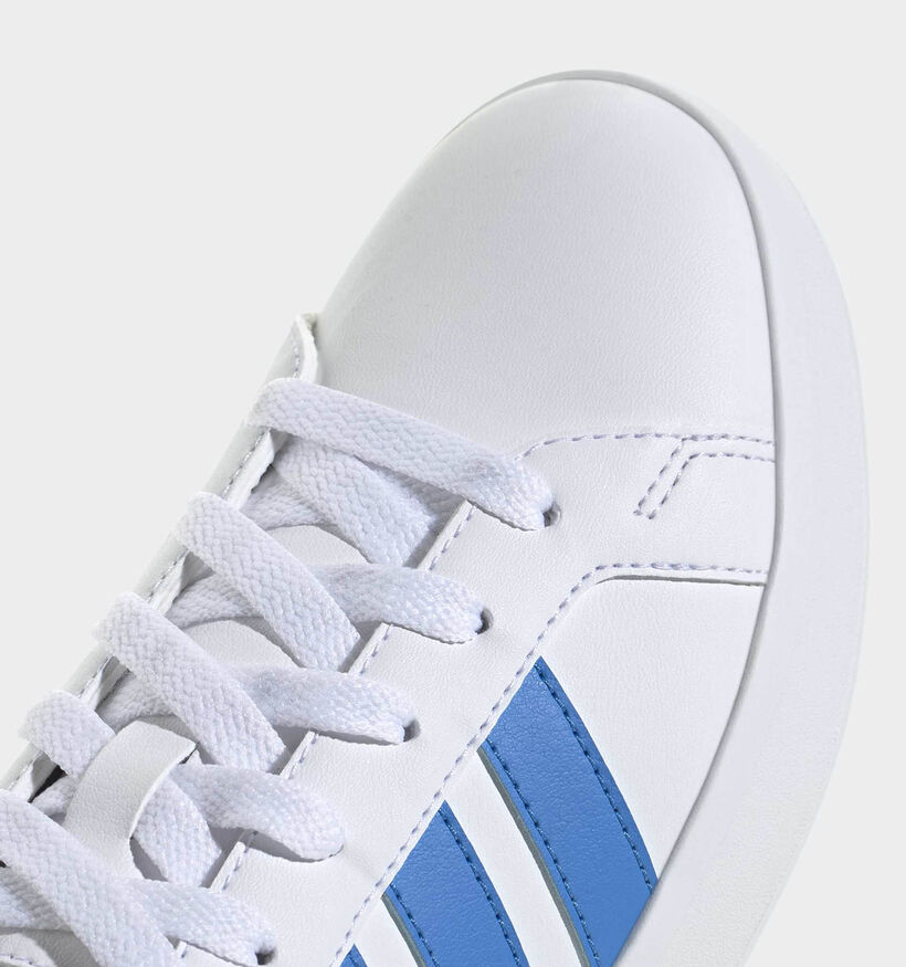 adidas Grand Court Witte Sneakers voor jongens (372643)