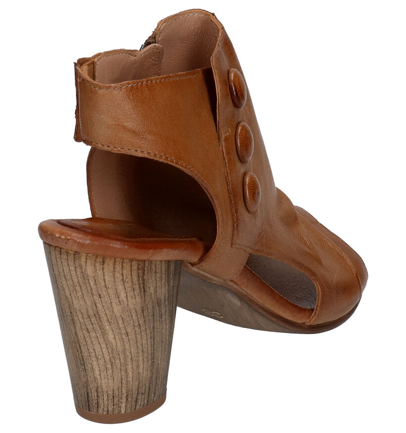 Miz Mooz Bella Zwarte Sandalen in leer (272537)