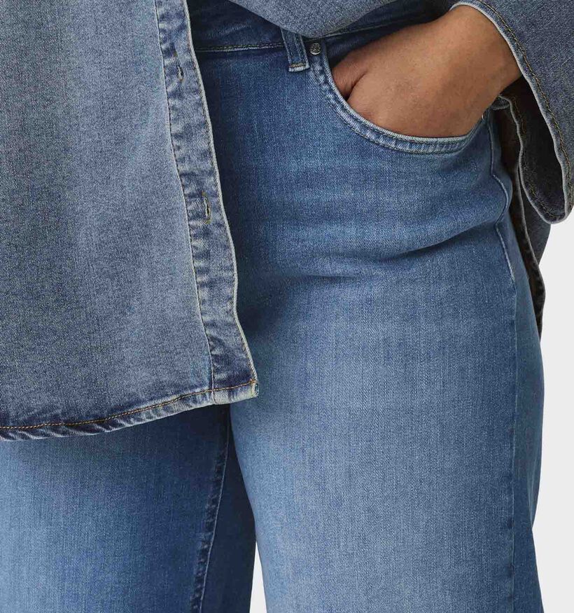 ONLY Carmakoma Willy Blauwe Wide leg jeans L32 voor dames (351428)