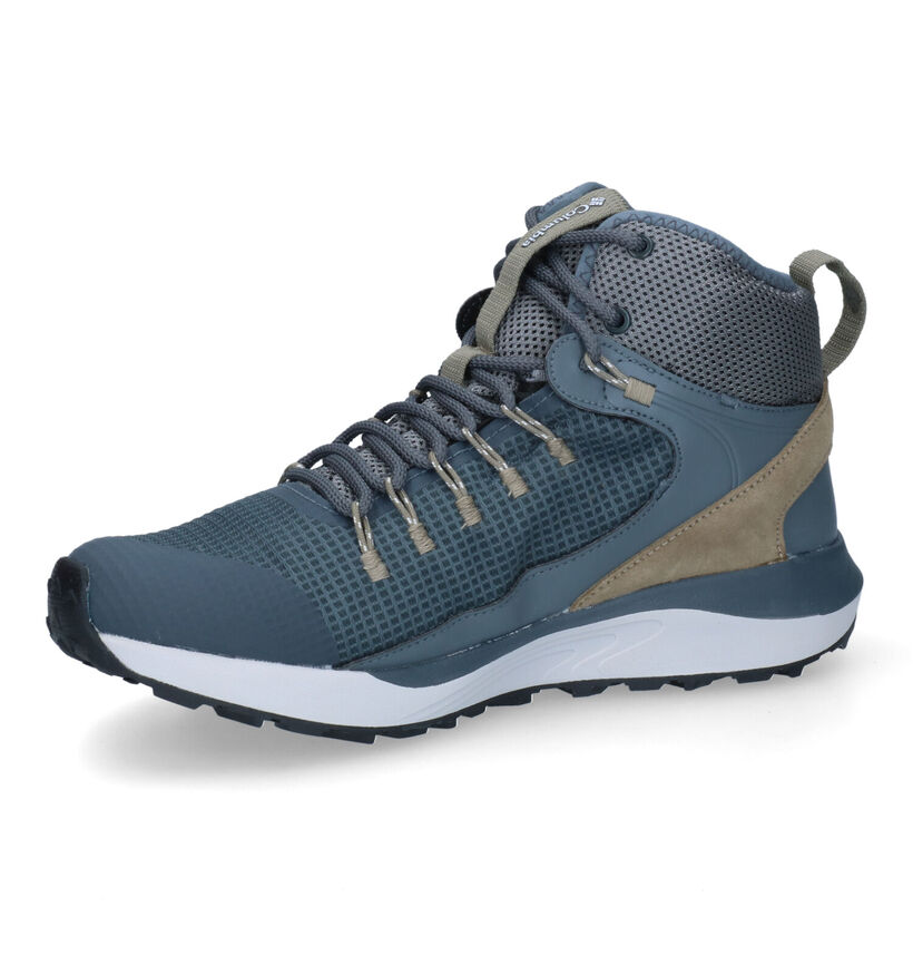Columbia Trailstorm Bottines en Bleu pour hommes (303286) - pour semelles orthopédiques
