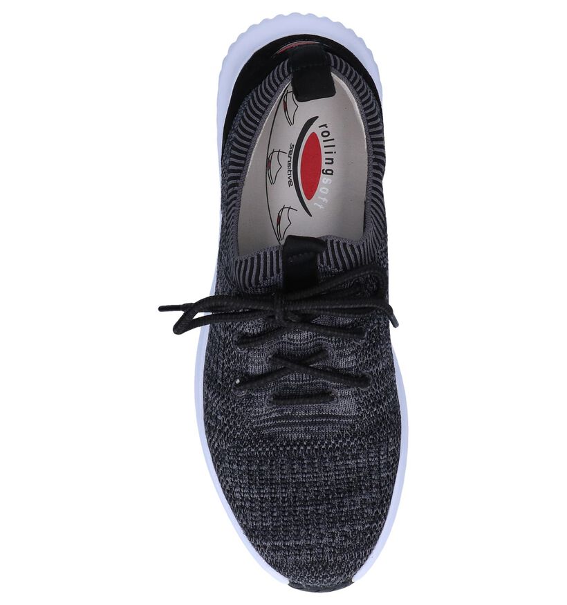 Gabor Rollingsoft Chaussures à lacets en Écru en nubuck (245546)