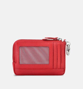 Euro-Leather Portemonnees Zwart/Cognac/Taupe/Blauw/Rood