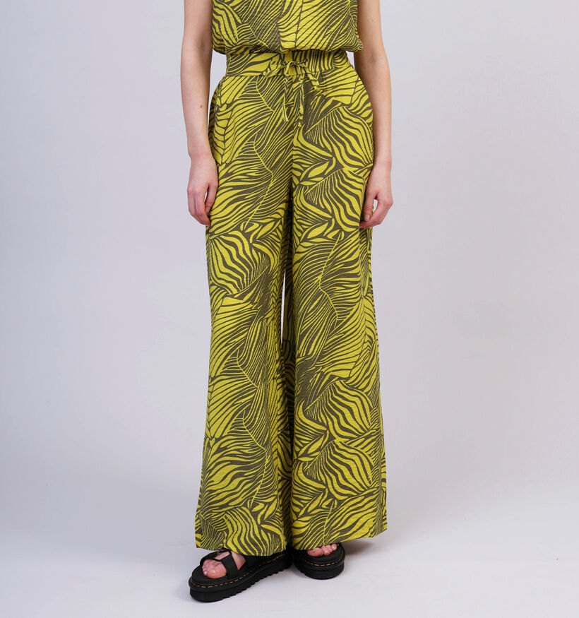 Vila Alinia Gele Wijde Broek voor dames (357346)