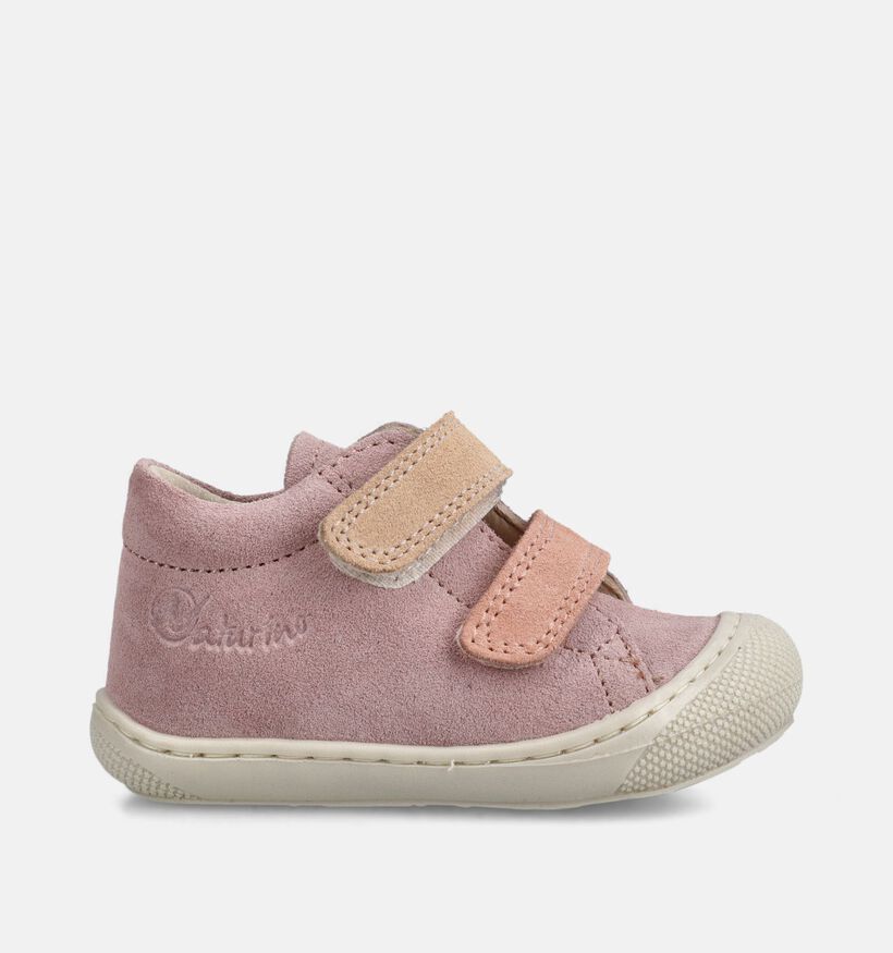 Naturino Corkel Roze Babysneakers voor meisjes (371602) - geschikt voor steunzolen