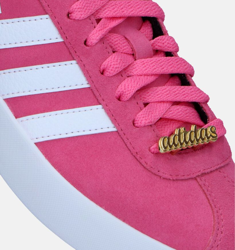 adidas VL Court 3.0 Baskets en Rose pour femmes (337138)