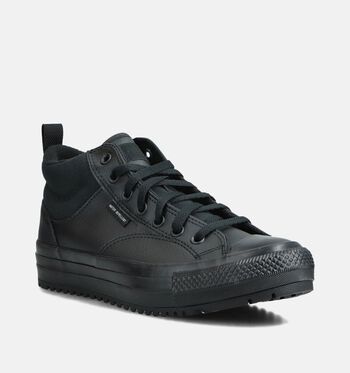 Converse Chuck Taylor All Star Mid Baskets Black/ Black/ Black/Black/Black/Black