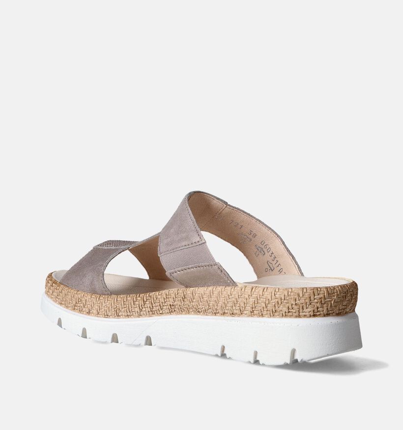 Gabor Gouden Slippers Met Sleehak voor dames (355766)