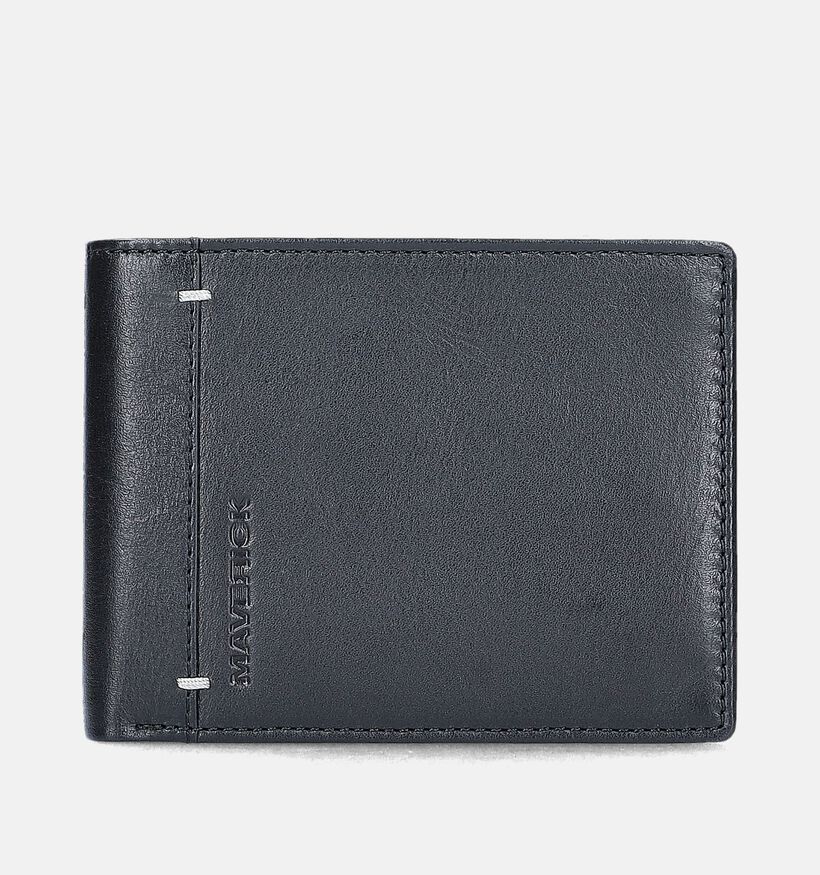 Maverick Zwarte Ritsportemonnee voor dames (365810)