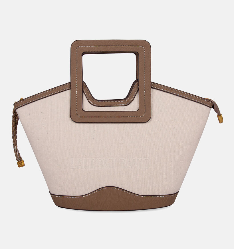 Laurent David Beige/Cognac Handtas voor dames (373934)