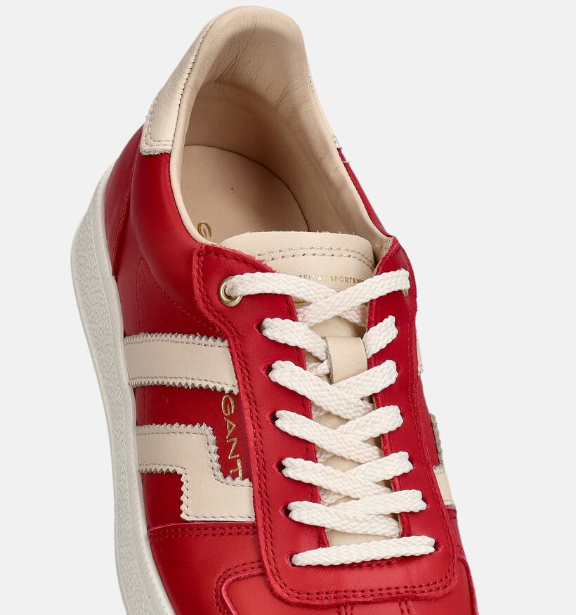 Gant Cuzima Baskets en Rouge pour femmes (369442) - pour semelles orthop&eacute;diques