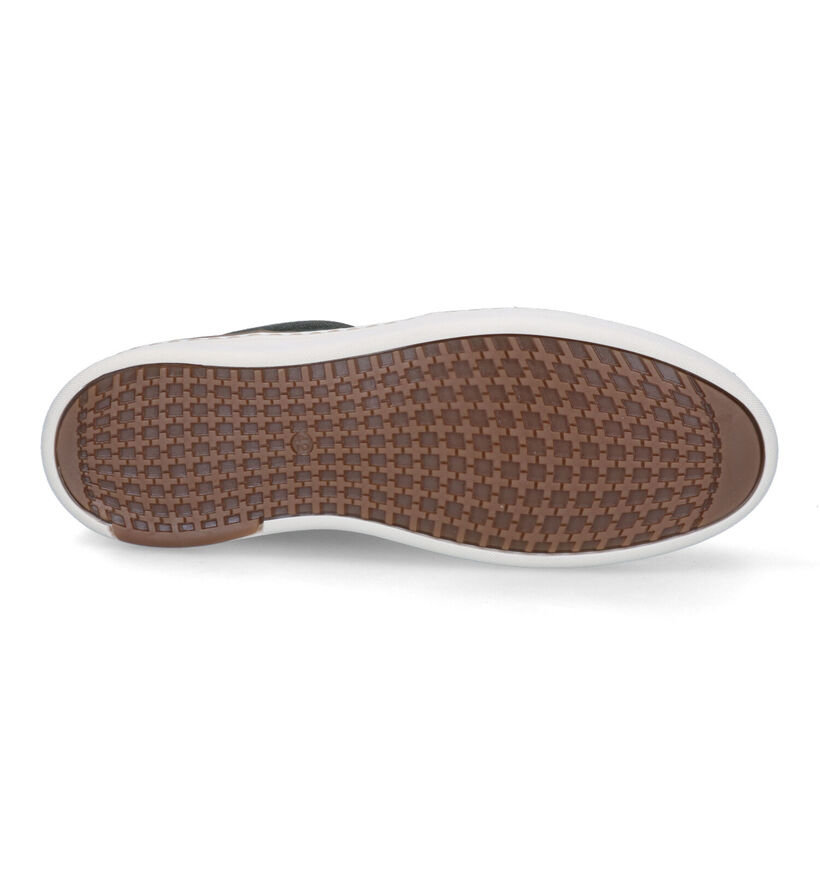 Bullboxer Chaussures à lacets en Rouge pour hommes (302204) - pour semelles orthopédiques