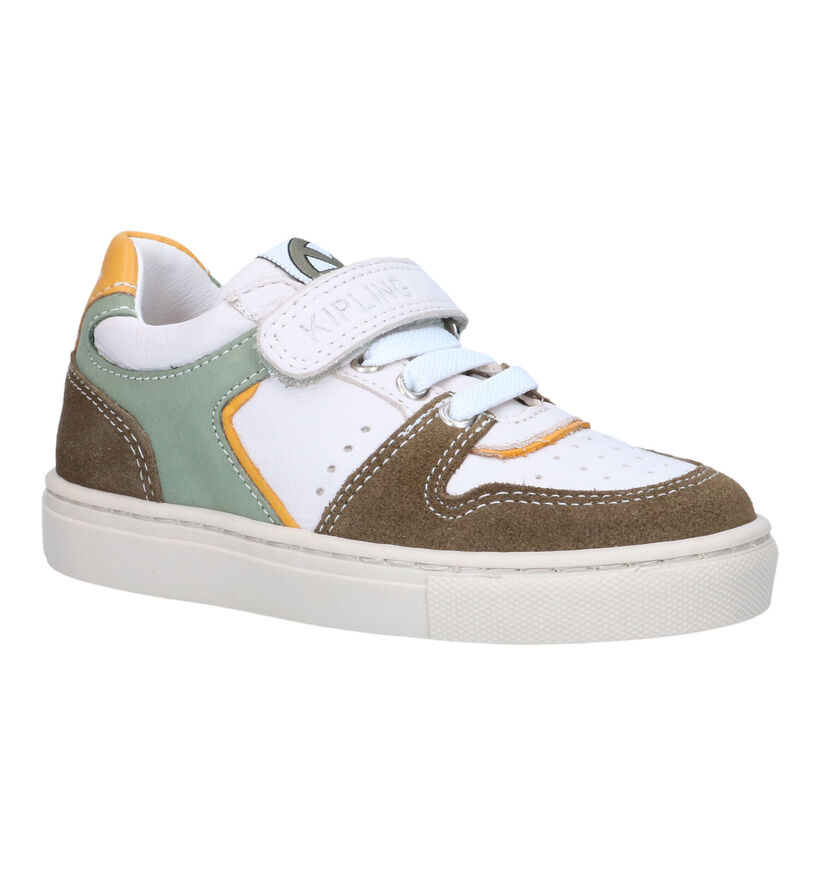 Kipling Hugo 1B Bruine Sneakers voor jongens (324076) - geschikt voor steunzolen