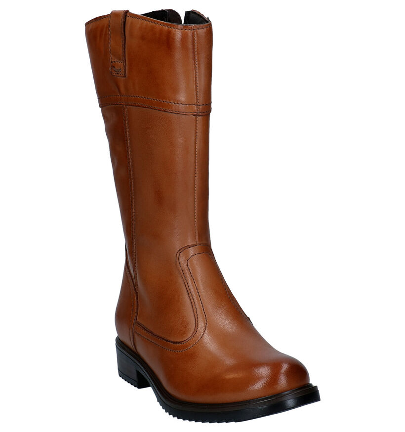 Loli Laly Bottes hautes en Cognac en cuir (298605)