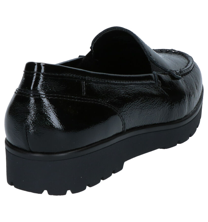 Ara Dallas High Soft Mocassins en Noir en cuir (260834)