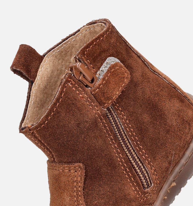 Bopy Jof Bottes pour bébé en Cognac Bopy Jof Bottes pour bébé en Cognac pour filles, garçons (348047)