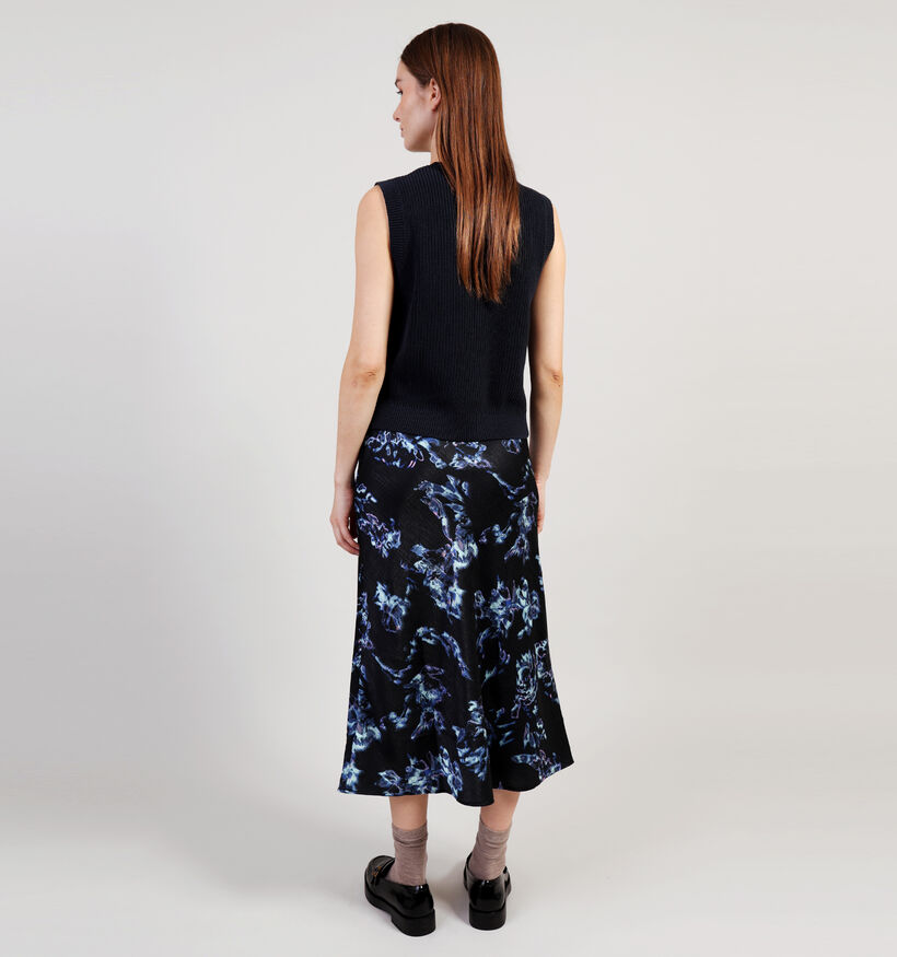 JDY Stella Blauwe Mouwloze Gilet Gouden Knopen voor dames (362437)