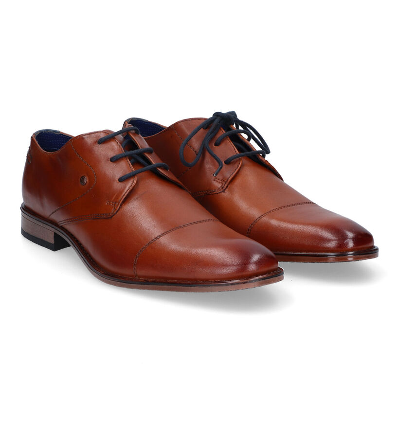 Bugatti Rinaldo Chaussures habillées en Noir pour hommes (327840)