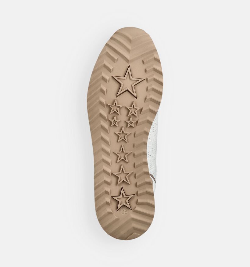 Nathan-Baume Baskets habill&eacute;es en Blanc pour femmes (372234) - pour semelles orthop&eacute;diques