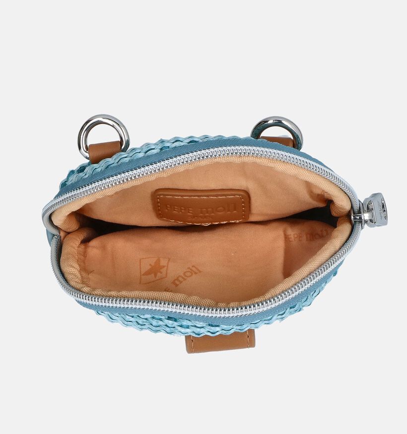 Pepe Moll Rafia Étui pour téléphone en Bleu pour femmes (359008)
