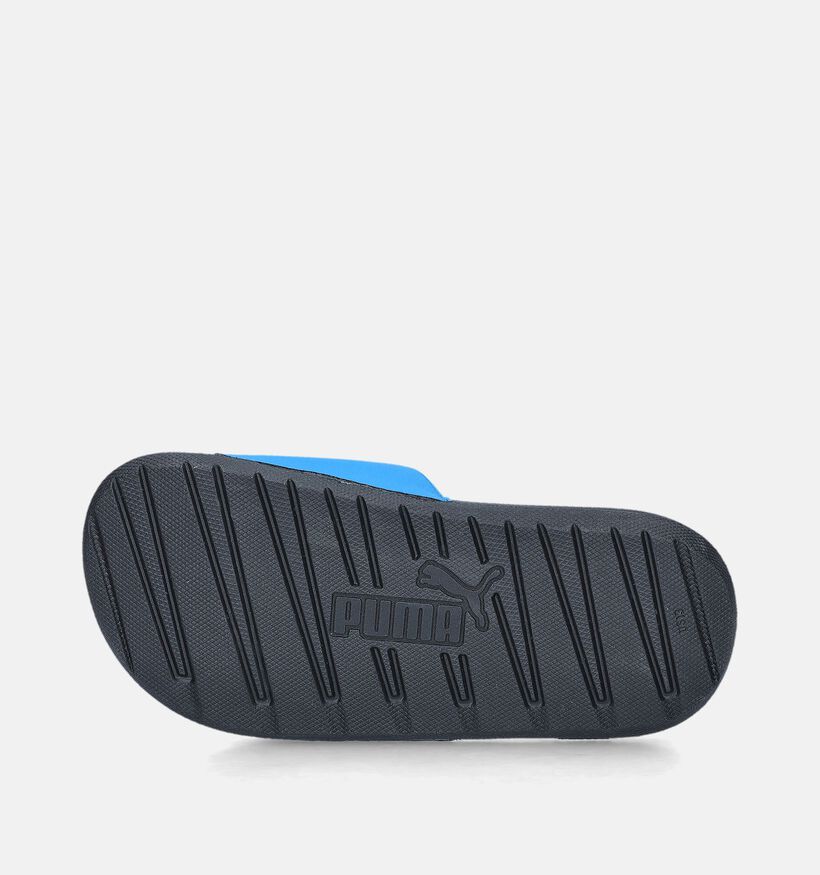Puma Cool Cat 2.0 Blauwe Badslippers voor jongens, meisjes (350401)