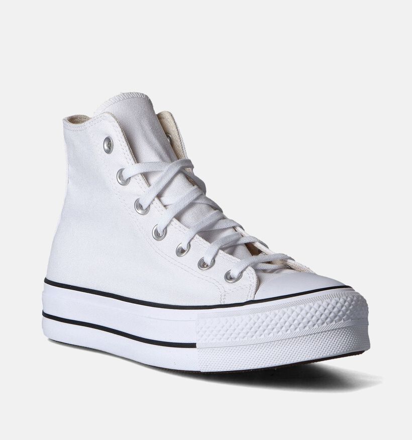 Converse Chuck Taylor All Star Lift Platform Witte Sneakers voor dames (348844)