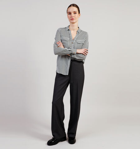Geklede broek zwart L32