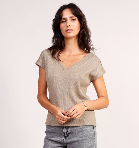 Vero Moda T-shirts Bordeaux/Groen