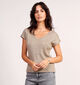 Vero Moda Faja T-shirt en Vert pour femmes (366413)