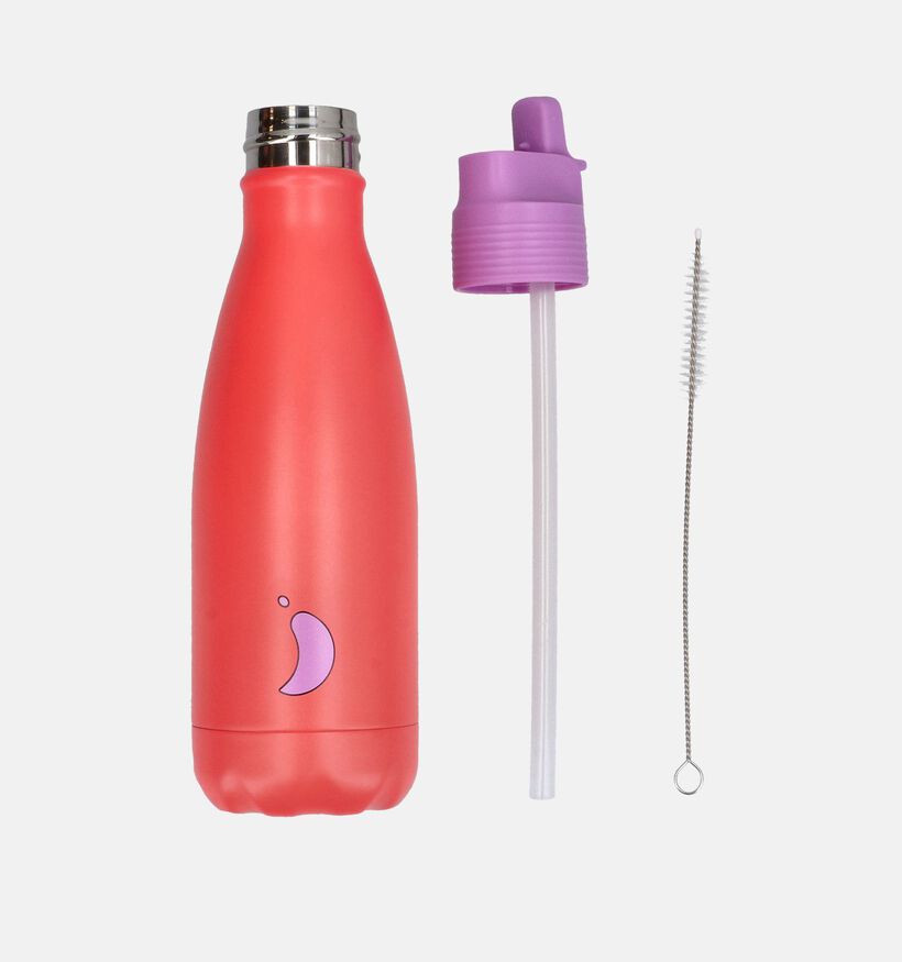 Chilly's Kids Bottle Roze Drinkbus 350ml voor jongens, meisjes (383672)
