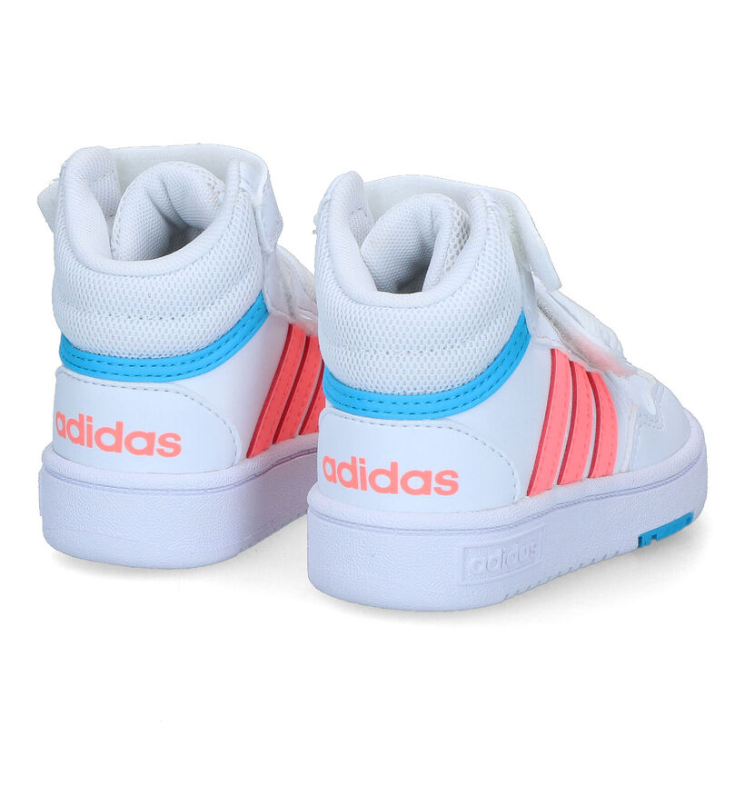 adidas Hoops 3.0 Witte Sneakers voor meisjes (315006)