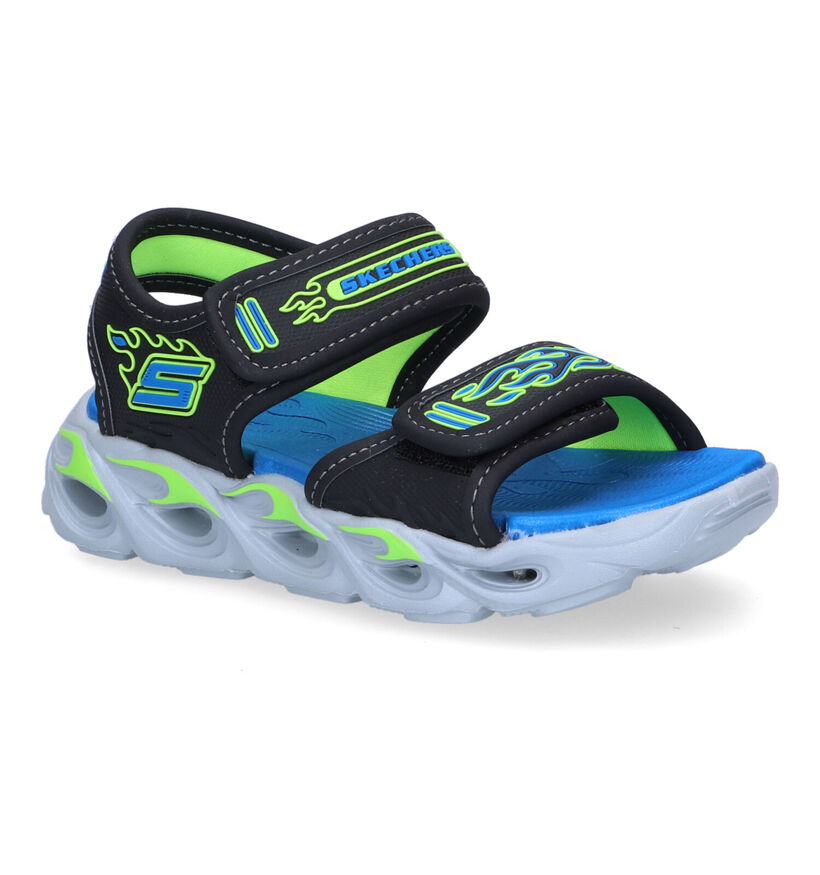 Skechers S Lights Sandales en Bleu pour garçons (323339)