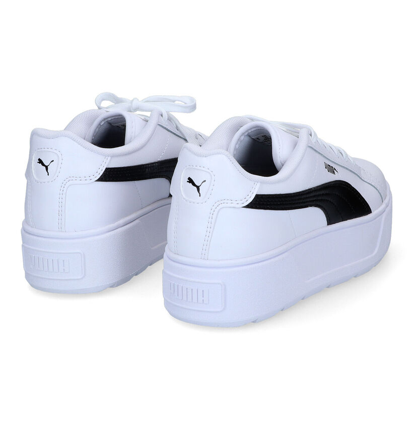 Puma Karmen Baskets en Blanc pour femmes (301371) - pour semelles orthopédiques