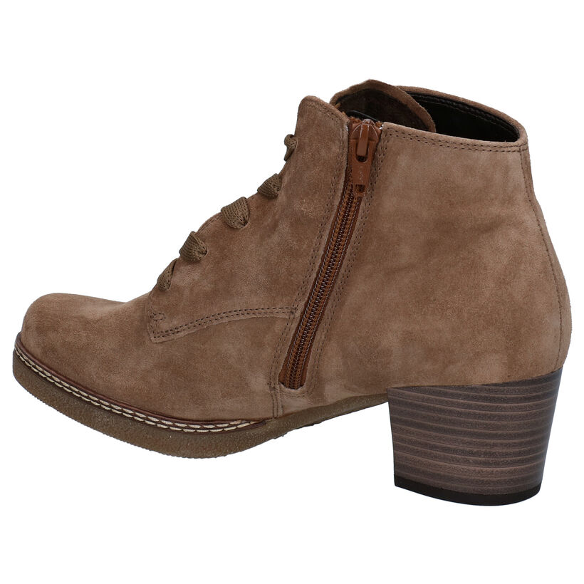 Gabor OptiFit Bordeaux Enkellaarzen in nubuck (282429)