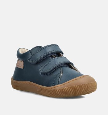 Naturino Chaussons bébé Cognac/Bleu