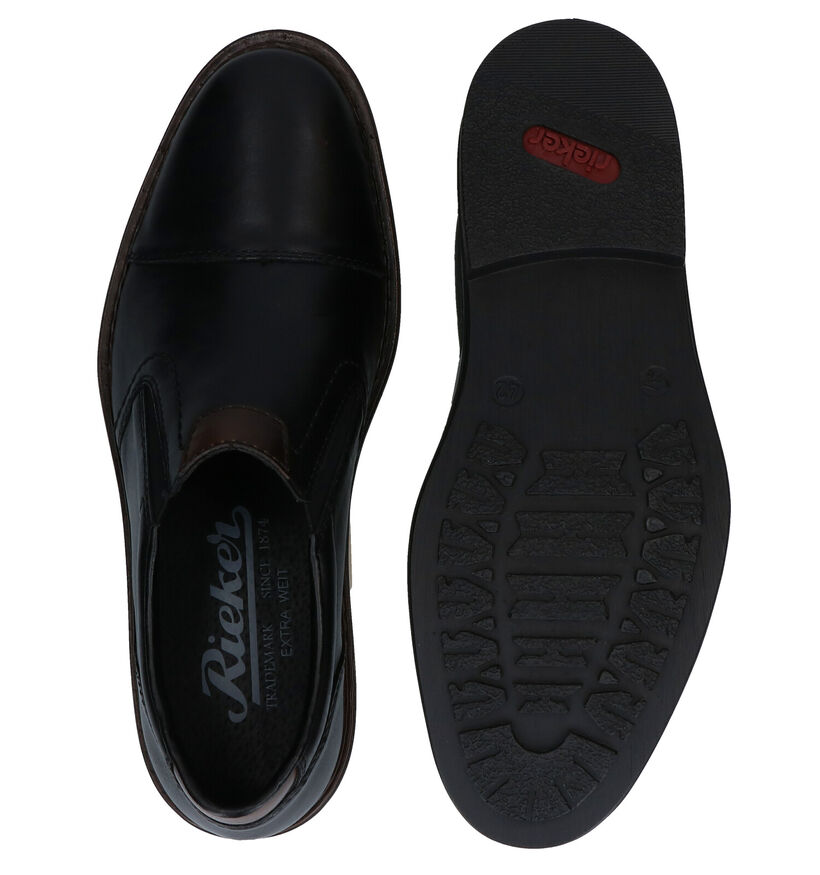 Rieker Chaussures à enfiler en Noir pour hommes (327938)