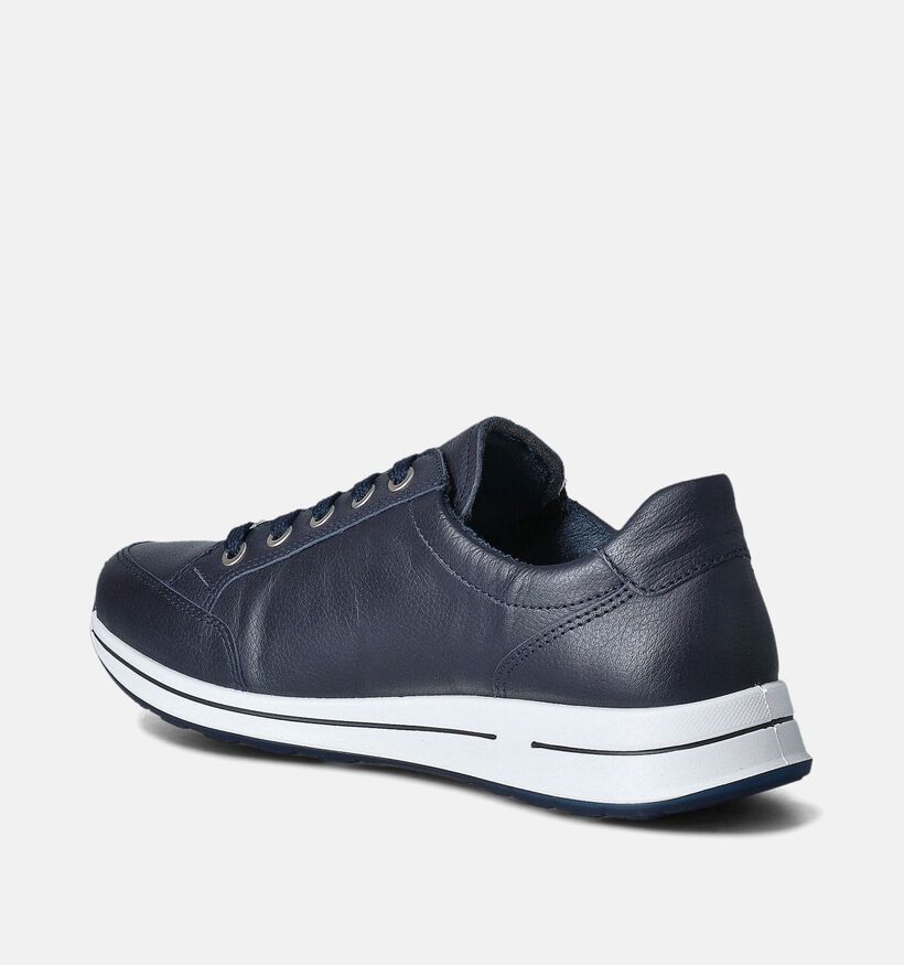 Ara Osaka High Soft Blauwe Sneakers voor dames (355200) - geschikt voor steunzolen