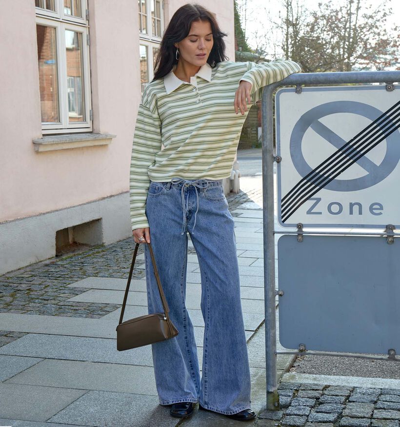 Desires Megan Low Waisted Jeans en Bleu pour femmes (366681)