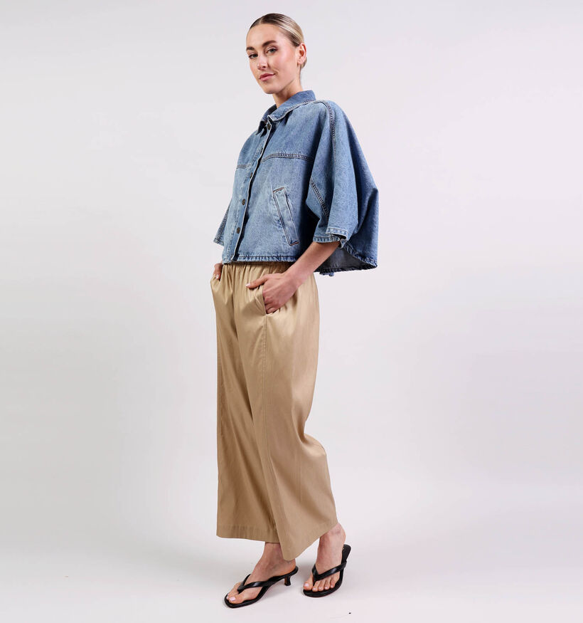 Sisters Point Felka Blauw Jeanshemd voor dames (374891)