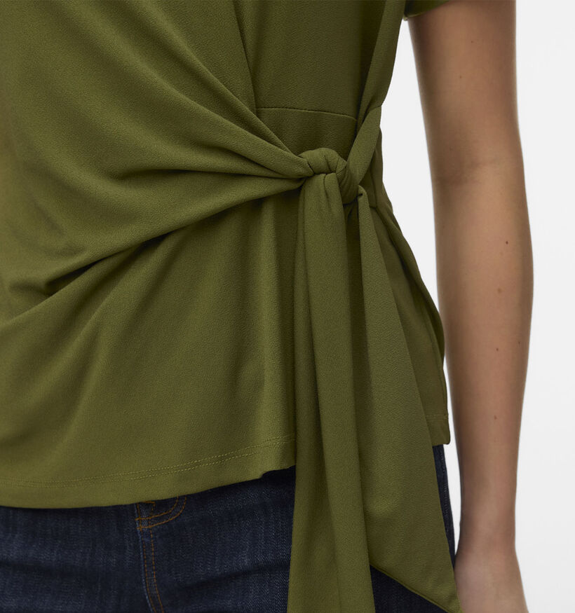 Vero Moda Jill T-shirt en Vert pour femmes (379708)