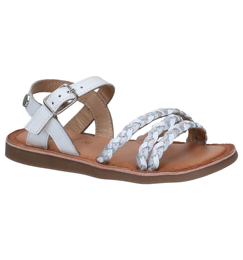 Gioseppo Witte Sandalen in leer (270850)