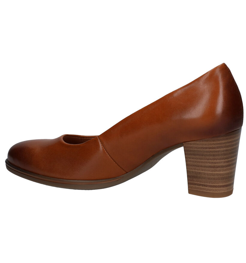 Gabor Soft Move Cognac Pumps in leer (282279)