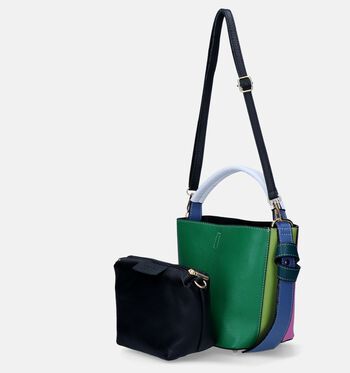 Dolce C. Handtassen Wit/Beige/Groen