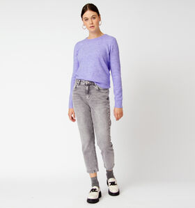 Vero Moda Brenda Straight Jeans en Gris L30 (318439)