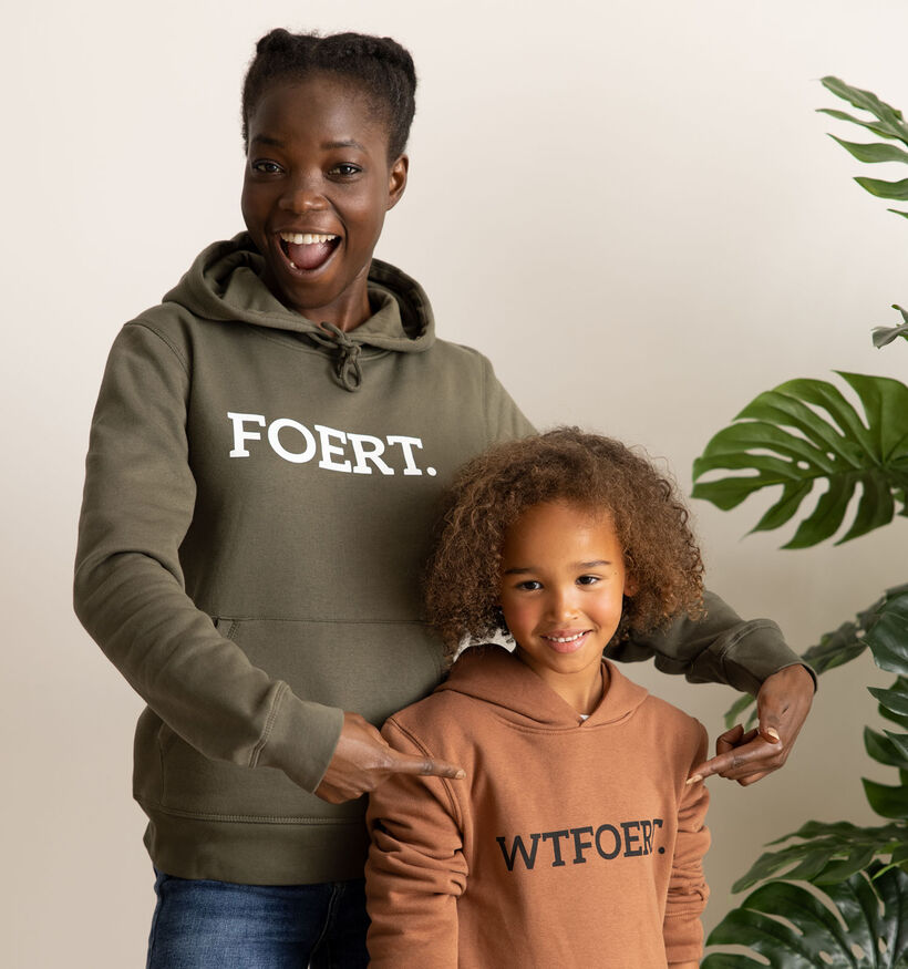 Foert Sweater Unisexe en Brun (289651)