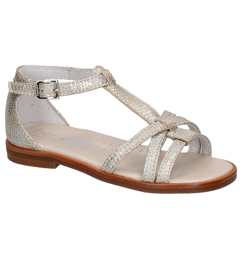 Beberlis Sandales en Nacre en cuir (271465)