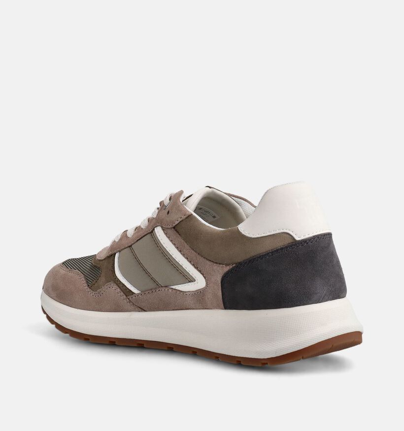 Tamaris Olive Comb Groene Sneakers voor heren (368816) - geschikt voor steunzolen