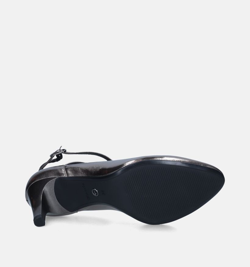 Tamaris Zilveren Pumps met riempje voor dames (344686)