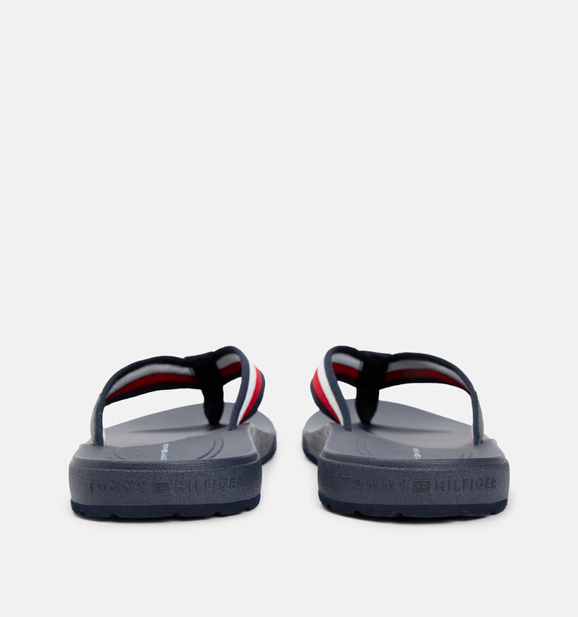 Tommy Hilfiger Molded Blauwe Teenslippers voor heren (368642)
