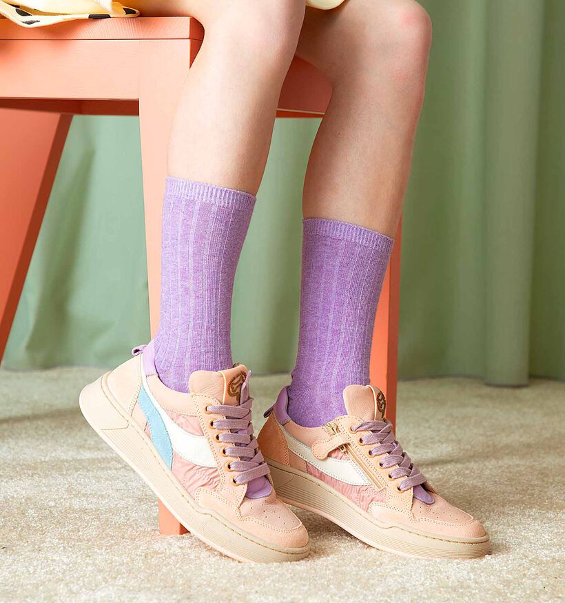 STONES and BONES Revin Roze Sneakers voor meisjes (352632) - geschikt voor steunzolen